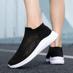 Damen Sportliche Stricksneaker mit sockenähnlicher Passform