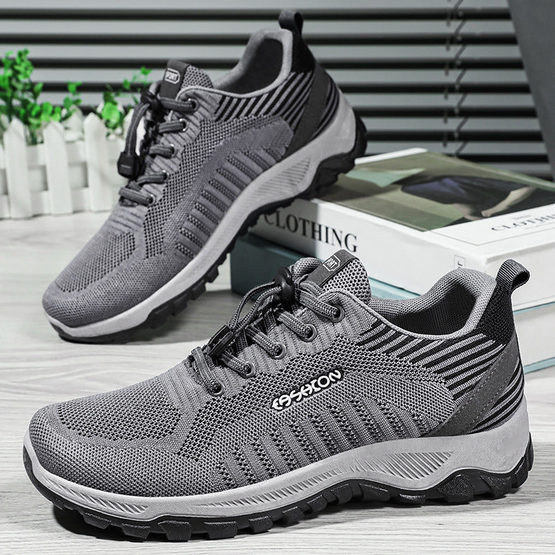 Damen Sportliche Mesh-Laufschuhe mit elastischem Schnürsystem R&B