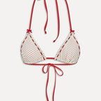 Damen Triangel-Bikini mit kontrastierenden Akzenten R&B