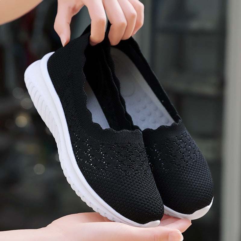 Damen Atmungsaktive Slip-On Sneakers mit komfortabler Sohle R&B