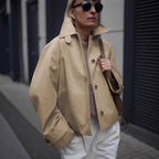 Damen Urbanistische Freizeitjacke mit hohem Kragen R&B