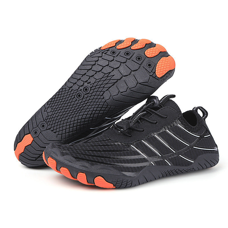 Damen Hochleistungs-Wassersportschuhe mit rutschfester Sohle und elastischem Schnellschnürsystem R&B