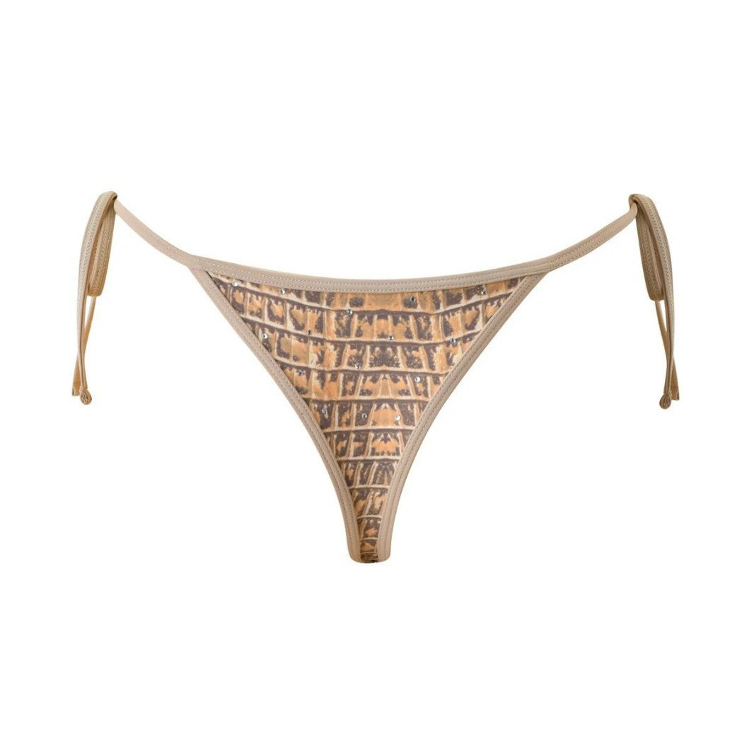 Damen Triangel-Bikini mit seitlichen Bindebändern R&B