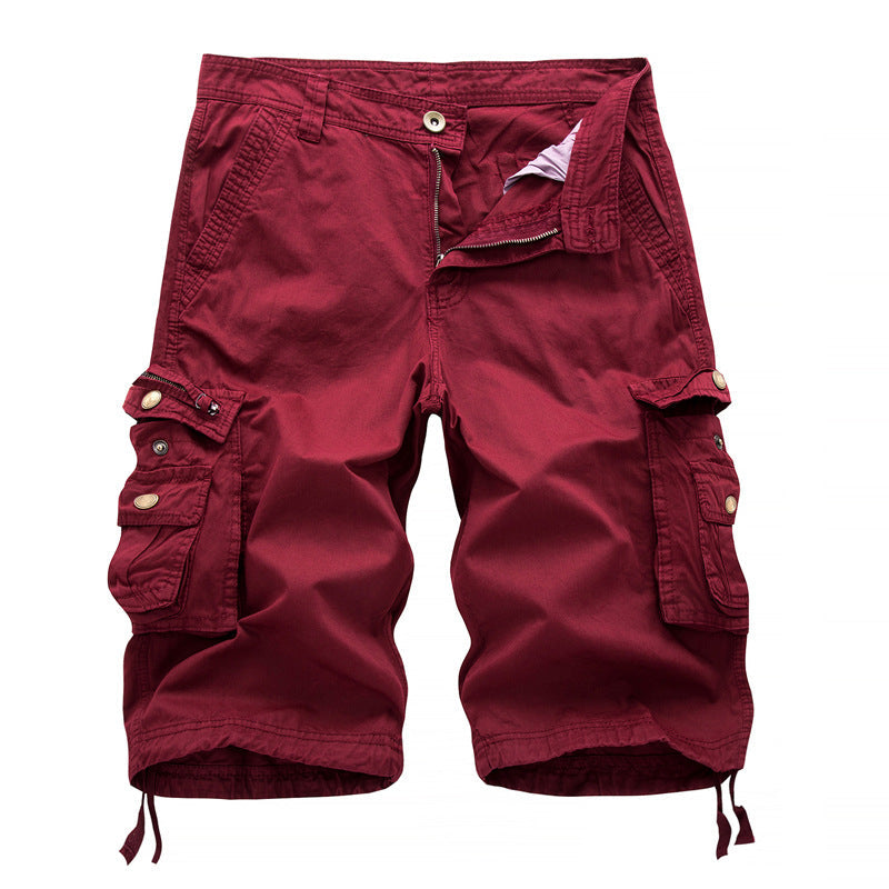 Herren Multi-Taschen Cargo-Shorts R&B