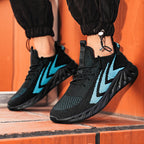 Damen Atmungsaktive und flexible Fitness-Sneaker mit rutschfester Sohle R&B