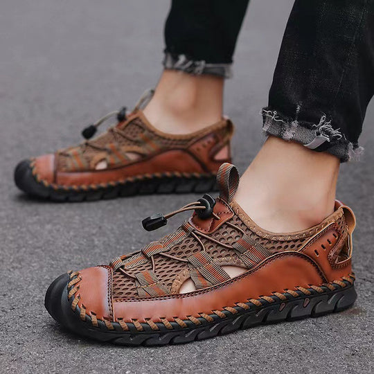 Damen Sportliche Outdoor-Sandalen mit atmungsaktivem Mesh und rutschfester Sohle R&B