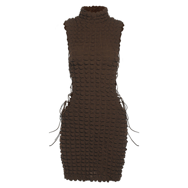 Damen Bodycon Kleid mit raffiniertem Strukturdesign R&B