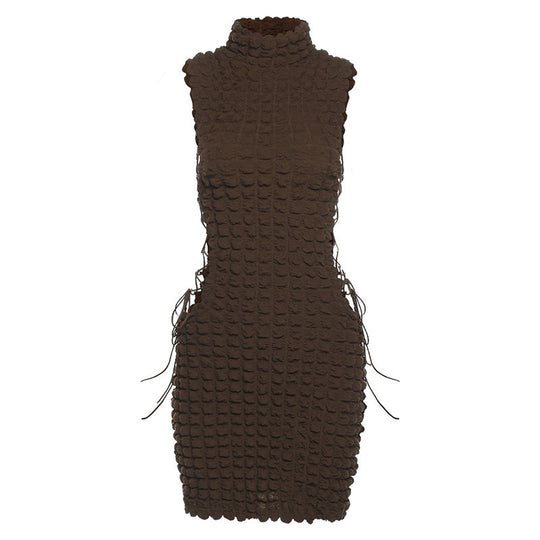 Damen Bodycon Kleid mit raffiniertem Strukturdesign R&B