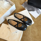 Damen Elegante Ballerinas mit modischem Riemchen und gepolstertem Fußbett R&B