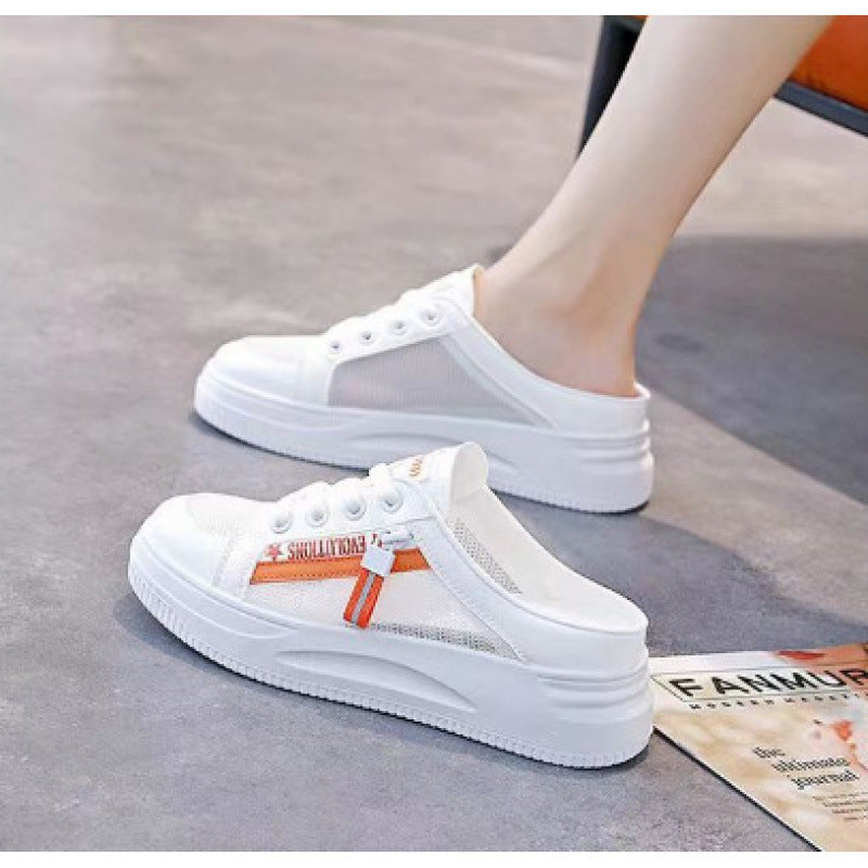 Damen Modische Slip-On Sneakers mit atmungsaktivem Mesh-Obermaterial R&B