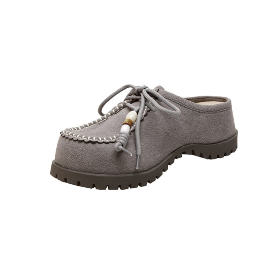 Damen Mokassins mit einzigartigem Schnürdetail und rutschfester Sohle R&B