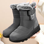 Damen Kuschelige Winterstiefel mit Futter und rutschfester Sohle R&B