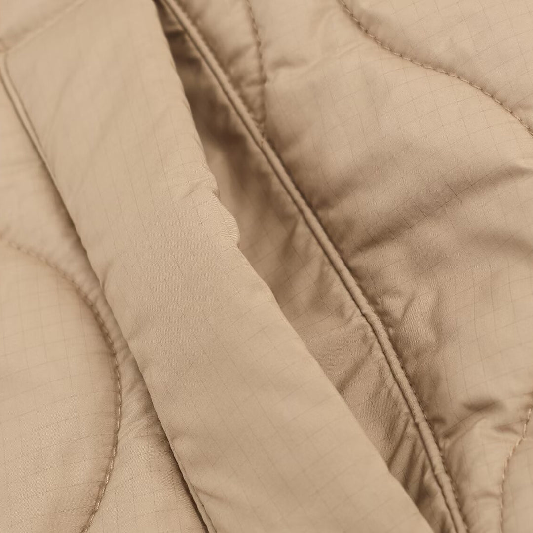 Damen gesteppte Kapuzenjacke R&B