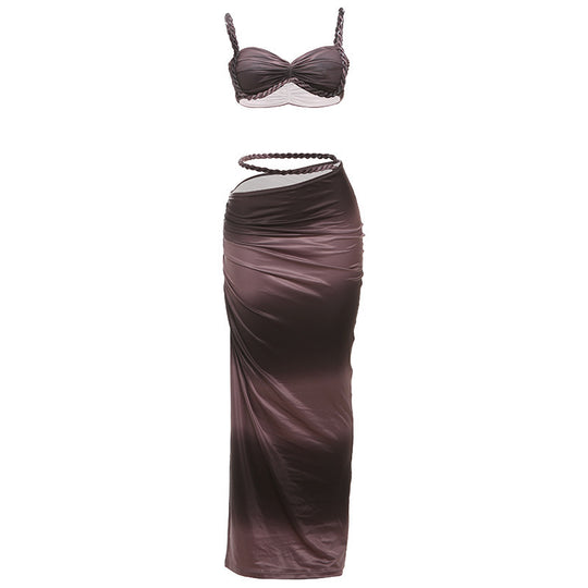 Damen Bikiniset mit elegantem Wickelrock R&B