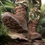 Herren Militärische Winterstiefel mit isolierendem Innenfutter und rutschfester Sohle R&B