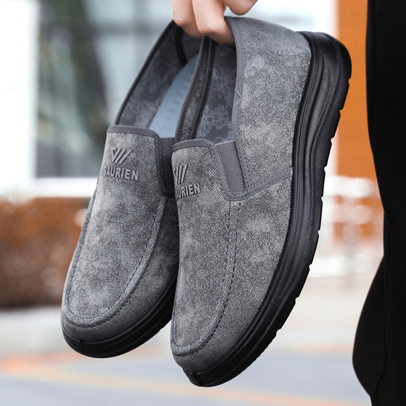 Damen Slip-On Mokassins mit atmungsaktiver Oberflächenstruktur R&B