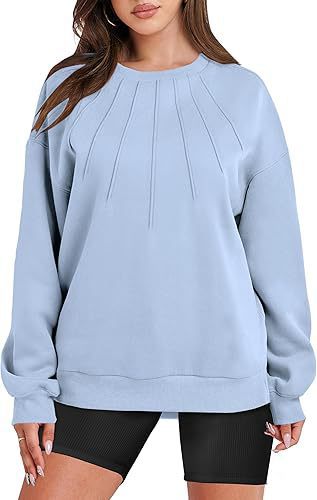Damen Sweatshirt mit strukturiertem Design und weichem Innenfutter R&B