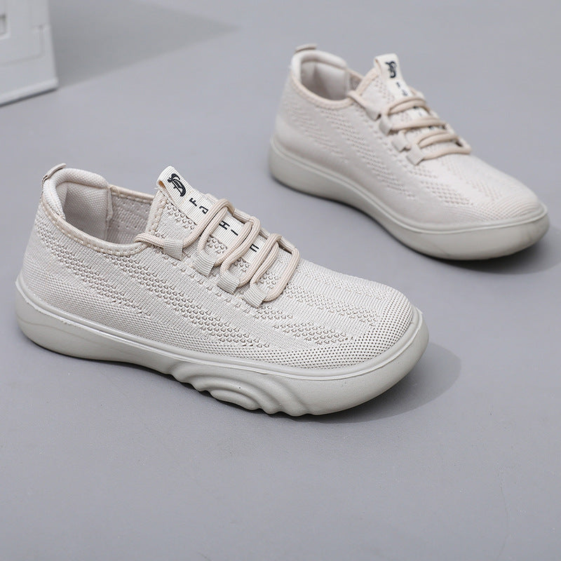Damen Atmungsaktive Freizeit-Sneaker mit elastischem Obermaterial und flexibler Sohle R&B