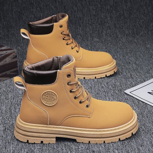 Damen Modische Winterstiefel mit stabiler Sohle und warmem Innenfutter R&B