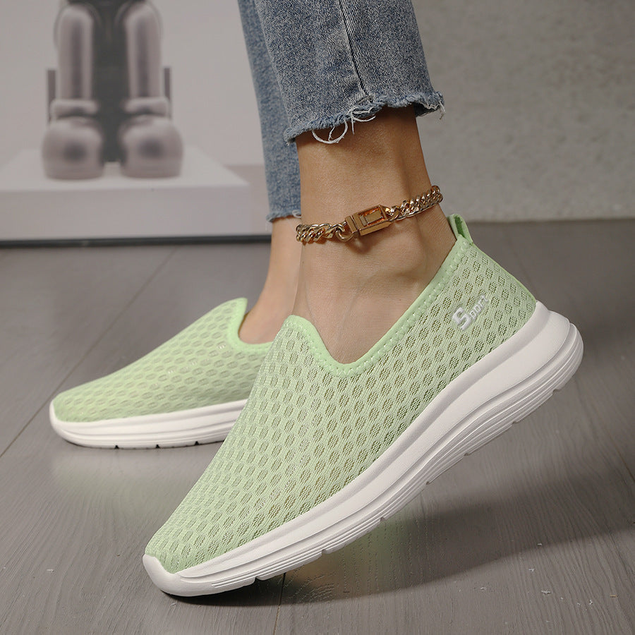 Damen Atmungsaktive Slip-On Sneakers mit innovativem Design