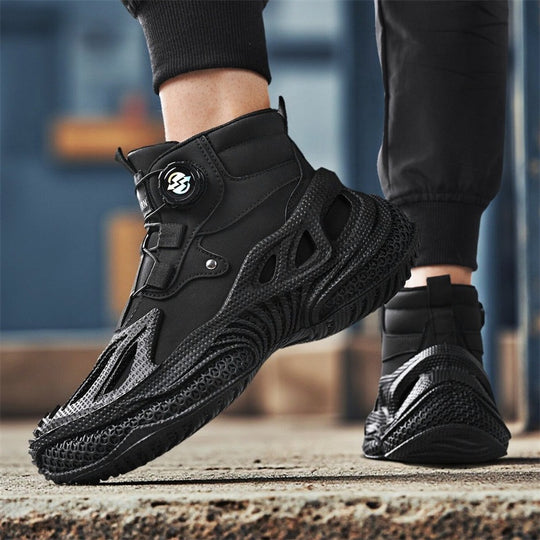 Damen stylische High-Top Sneakers mit dynamischem Sohlendesign R&B