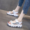 Damen Sportliche Sandalen mit verstellbarem Klettverschluss und rutschfester Sohle EB