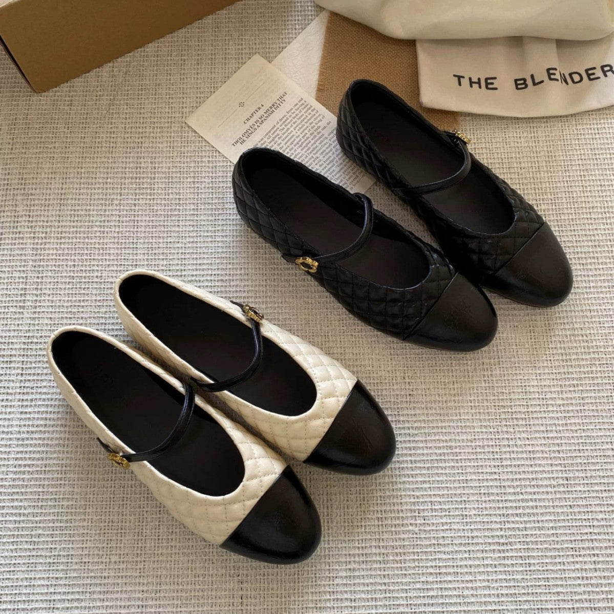Damen Elegante Ballerinas mit dekorativen Riemchen und kunstvollem Obermaterial R&B