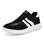 Damen Sportliche Sneakers mit kombiniertem Obermaterial und rutschfester Gummisohle