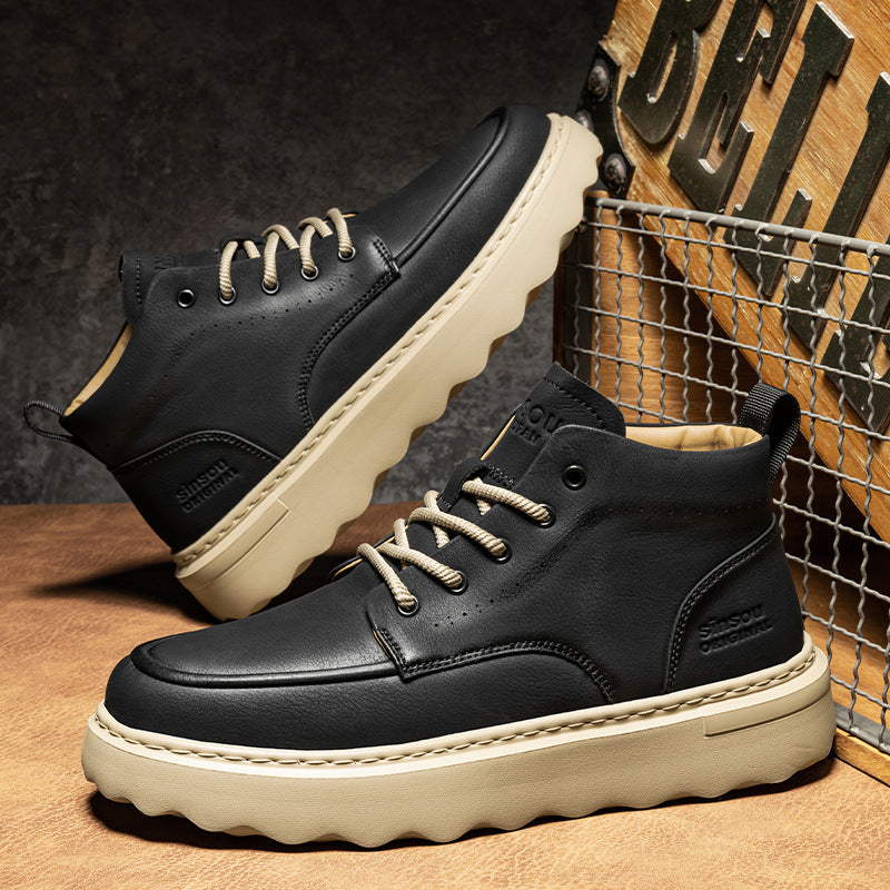 Damen Modische High-Top Sneakers mit ergonomischer Sohle und robustem Obermaterial R&B