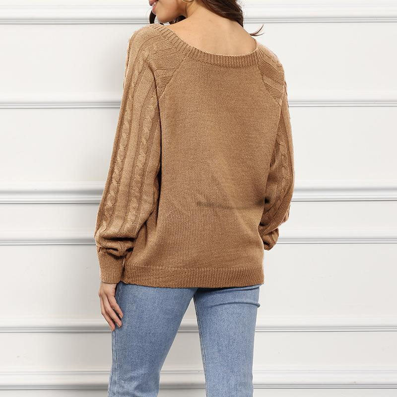 R&B | Zopfmuster Pullover mit Strukturmuster