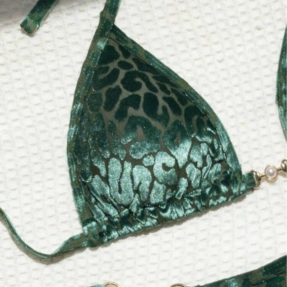Damen Triangel-Bikini mit dekorativen Akzenten und raffiniertem Schnitt R&B