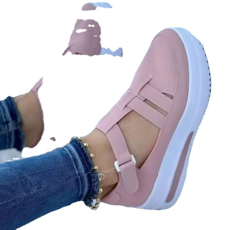Damen Plattform Sneakers R&B
