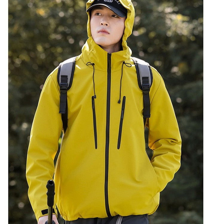 Damen Funktionsjacke mit wasserabweisendem Material und praktischen Reißverschlusstaschen R&B