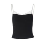 Damen Spitzen-Trägershirt mit elegantem Unterhemd-Design R&B
