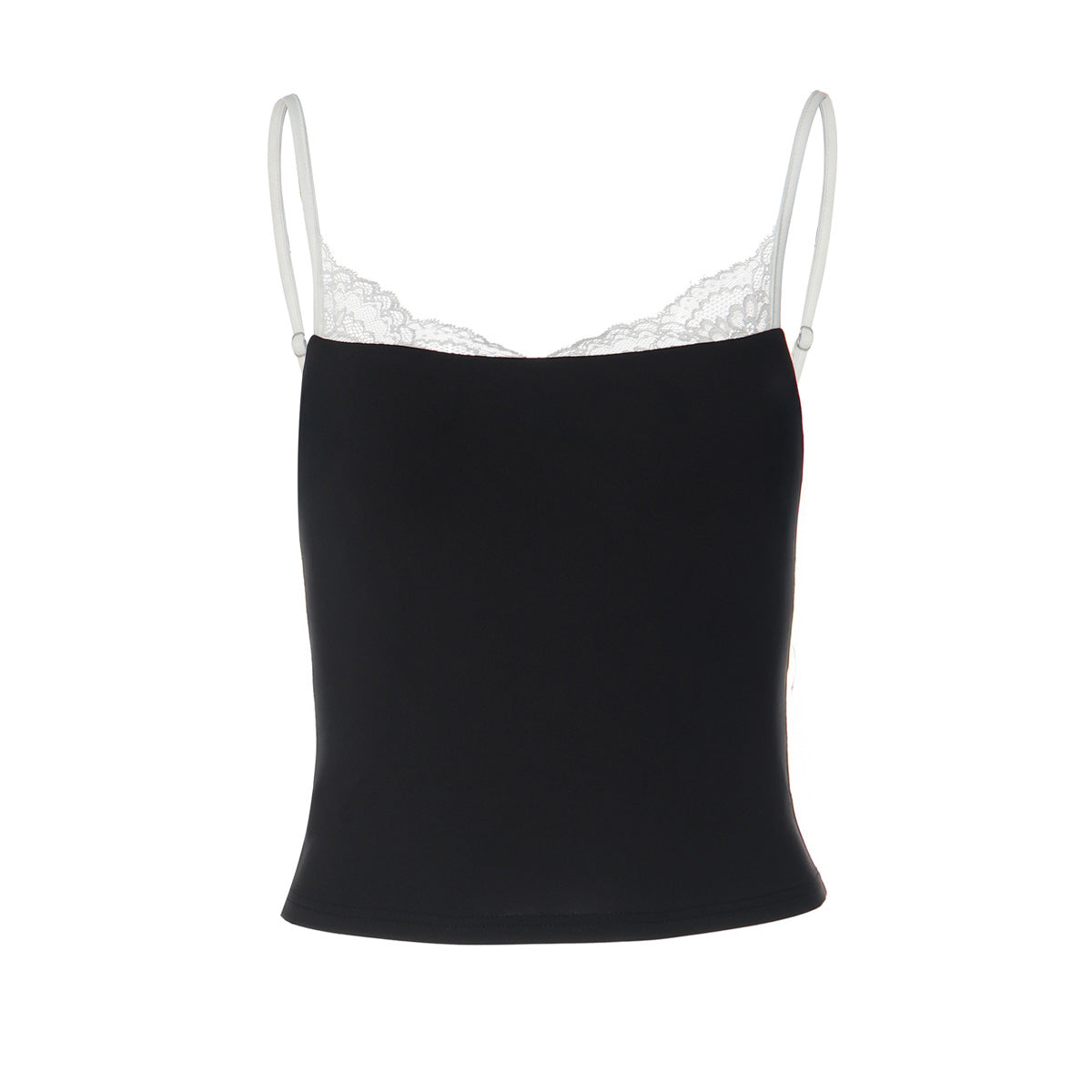 Damen Spitzen-Trägershirt mit elegantem Unterhemd-Design R&B