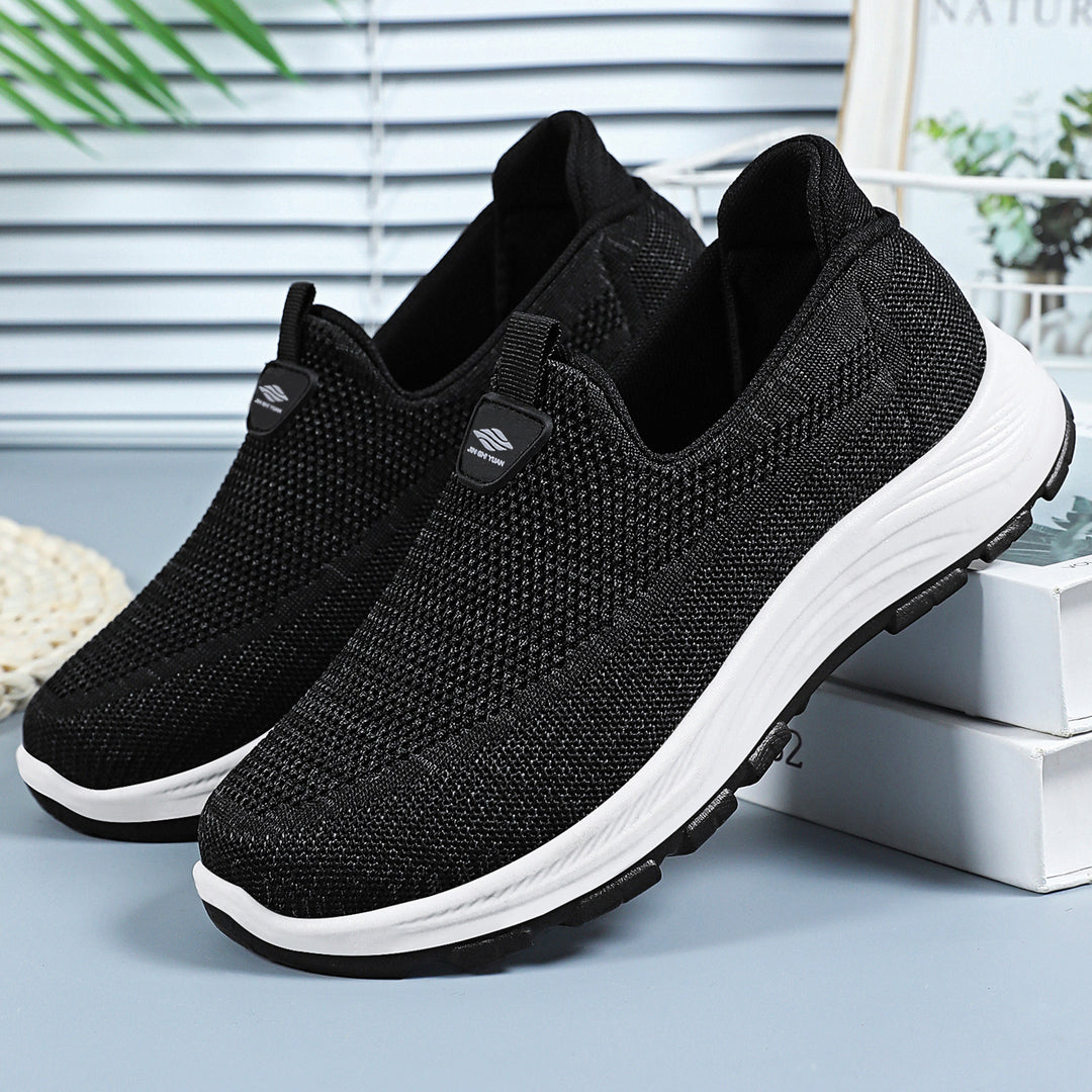 Damen Atmungsaktive Freizeitschuhe mit elastischem Einstieg R&B