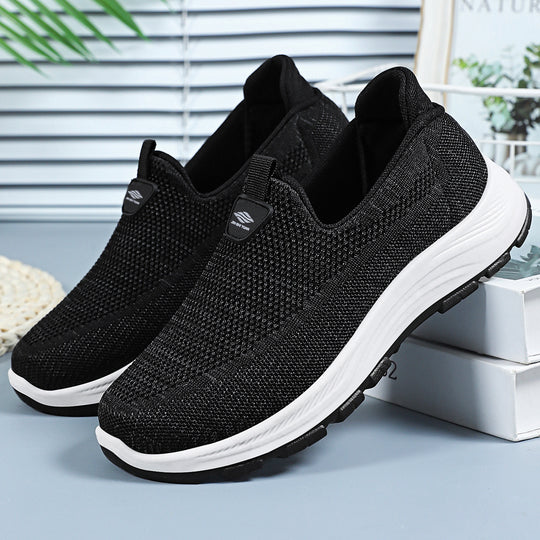 Damen Atmungsaktive Freizeitschuhe mit elastischem Einstieg R&B