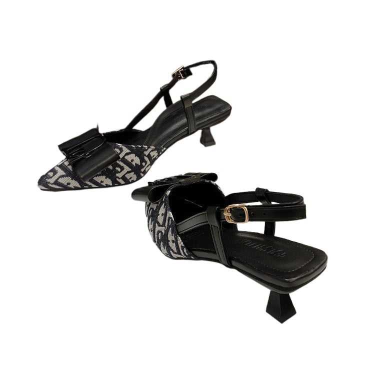 Damen Pumps mit dekorativem Schleifen-Design R&B