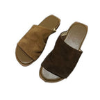 Damen bequeme und stilvolle Riemensandalen mit weichem Obermaterial R&B