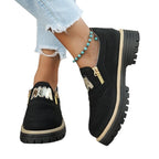 Damen Bequeme Slip-On Sneakers R&B