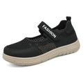 Damen Atmungsaktive Sport-Slipper mit verstellbarem Klettverschluss