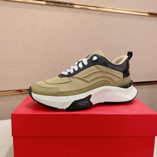 Damen Sportliche Sneakers mit gepolsterter Laufsohle und atmungsaktivem Obermaterial von R&B