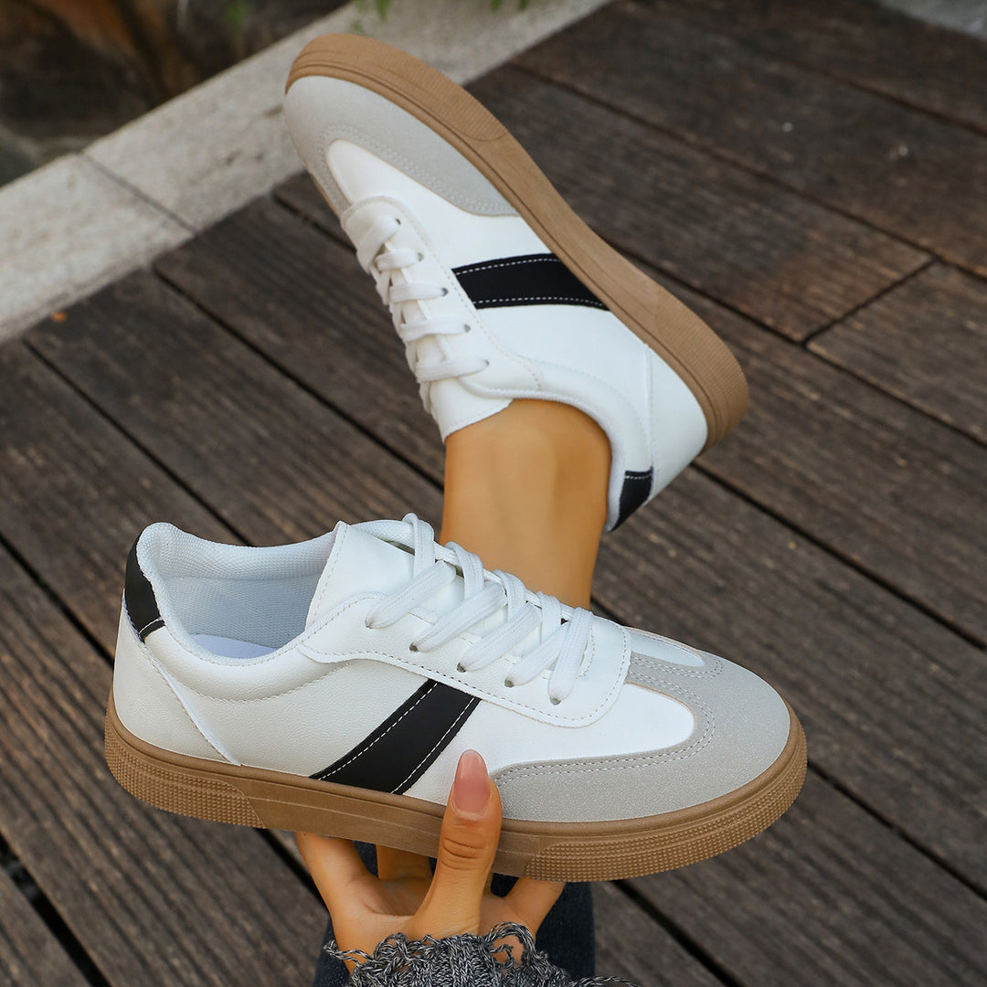 Damen Sneakers im sportlich-eleganten Stil mit gepolsterter Laufsohle R&B