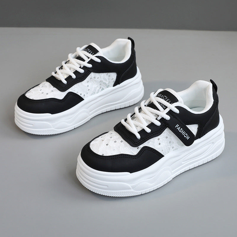 Damen modische Sneaker mit innovativer Netzstruktur und komfortabler Dämpfung R&B