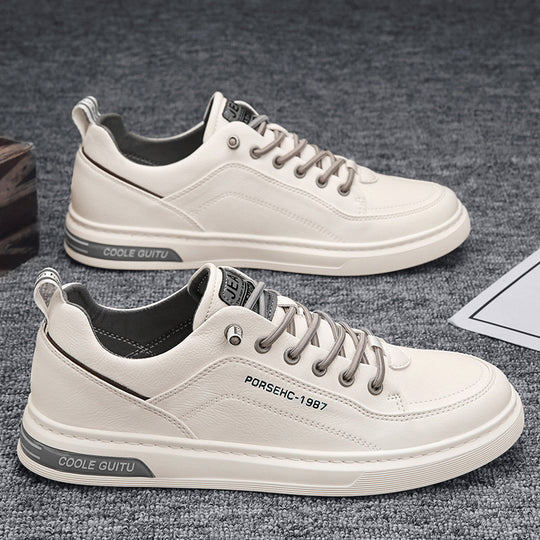 Damen Elegante Sneakers aus weichem Leder mit dämpfender Laufsohle R&B