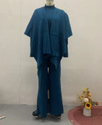 R&B | Strick-Set mit Strickjacke, Oberteil und Hose