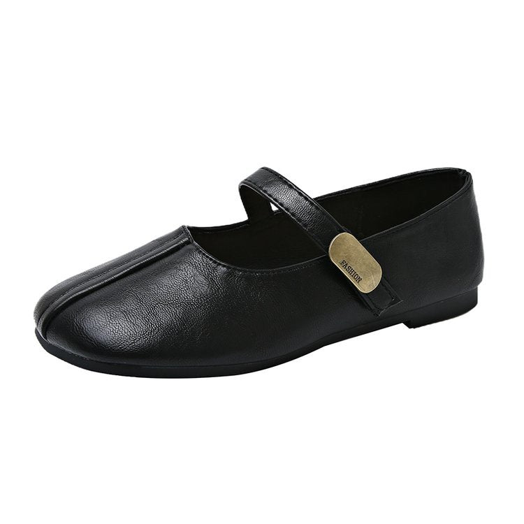 Damen Ballerinas mit verstellbarem Riemen und elegantem Design R&B