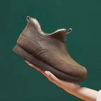 Damen modische High-Top Sneakers mit wärmendem Innenfutter und rutschfester Sohle R&B