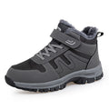Damen Winterstiefel mit praktischem Klettverschluss und isolierender Innensohle R&B