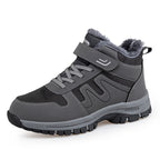 Damen Winterstiefel mit praktischem Klettverschluss und isolierender Innensohle R&B